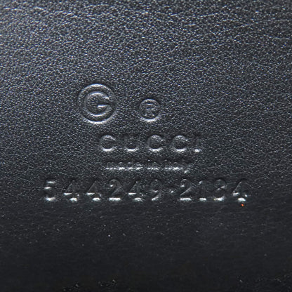 GUCCI グッチ 544249 GGシグネチャー シマ カードケース PVC レディース 中古