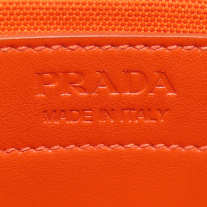 PRADA プラダ ウーヴェルチュール ハンドバッグ キャンバス レディース 中古