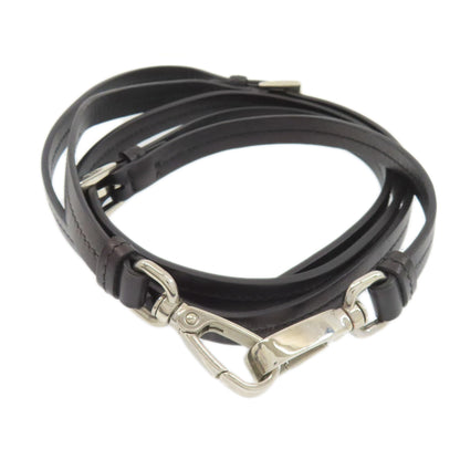 PRADA プラダ ウーヴェルチュール ハンドバッグ キャンバス レディース 中古