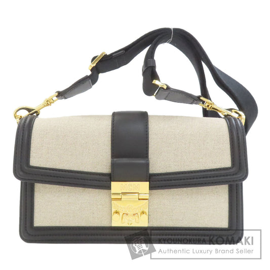 エムシーエム ロゴ金具 トートバッグ 中古 商品画像1