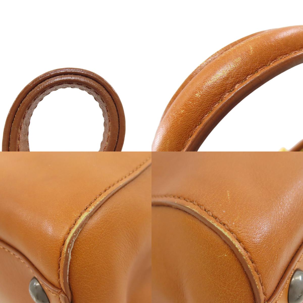 FENDI フェンディ ピーカブー 2WAY ハンドバッグ カーフ レディース 中古