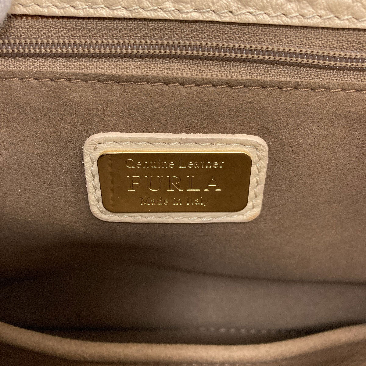 フルラ ロゴ ハンドバッグ 中古 商品画像7