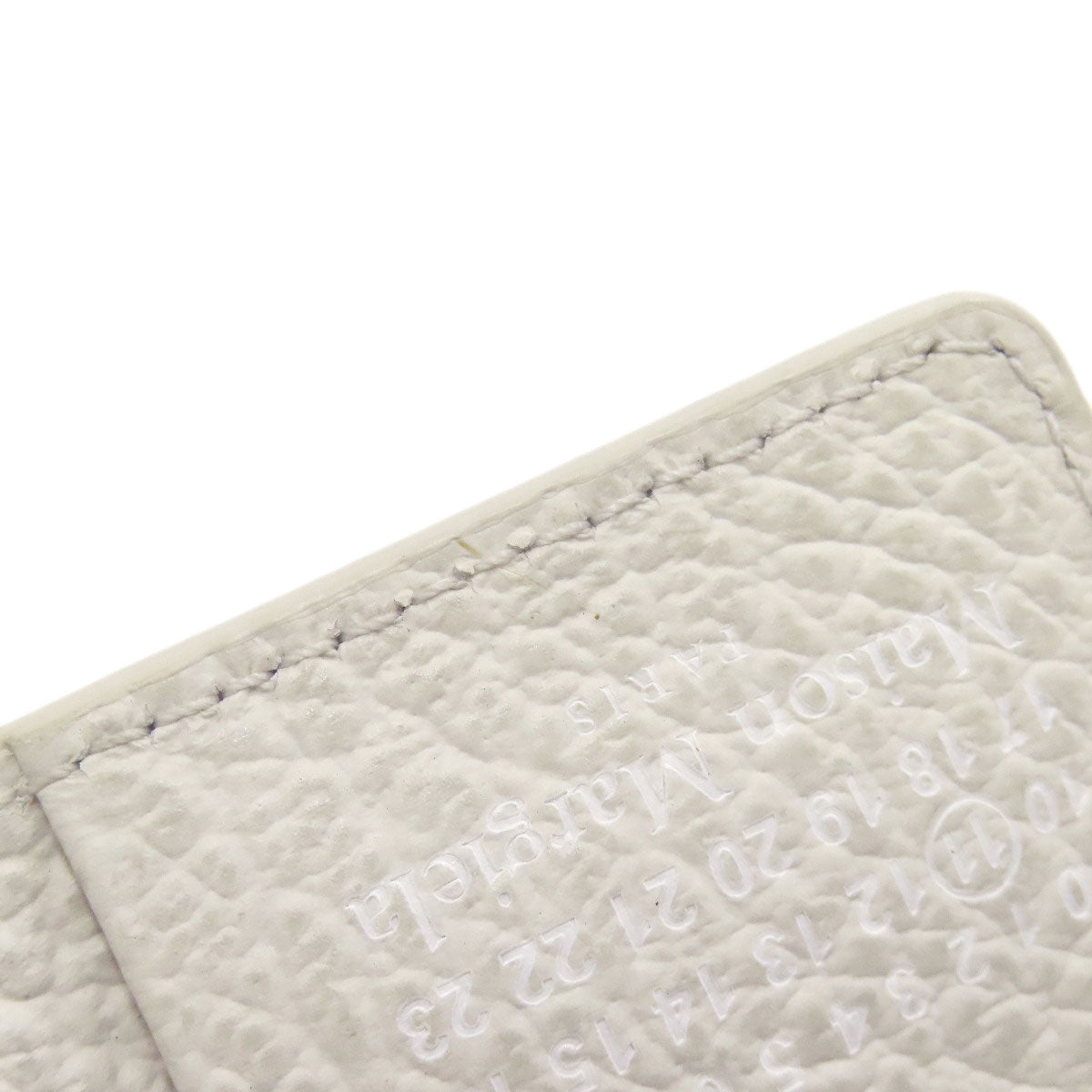 MaisonMargiela メゾン・マルジェラ ロゴ カードケース レザー レディース 中古