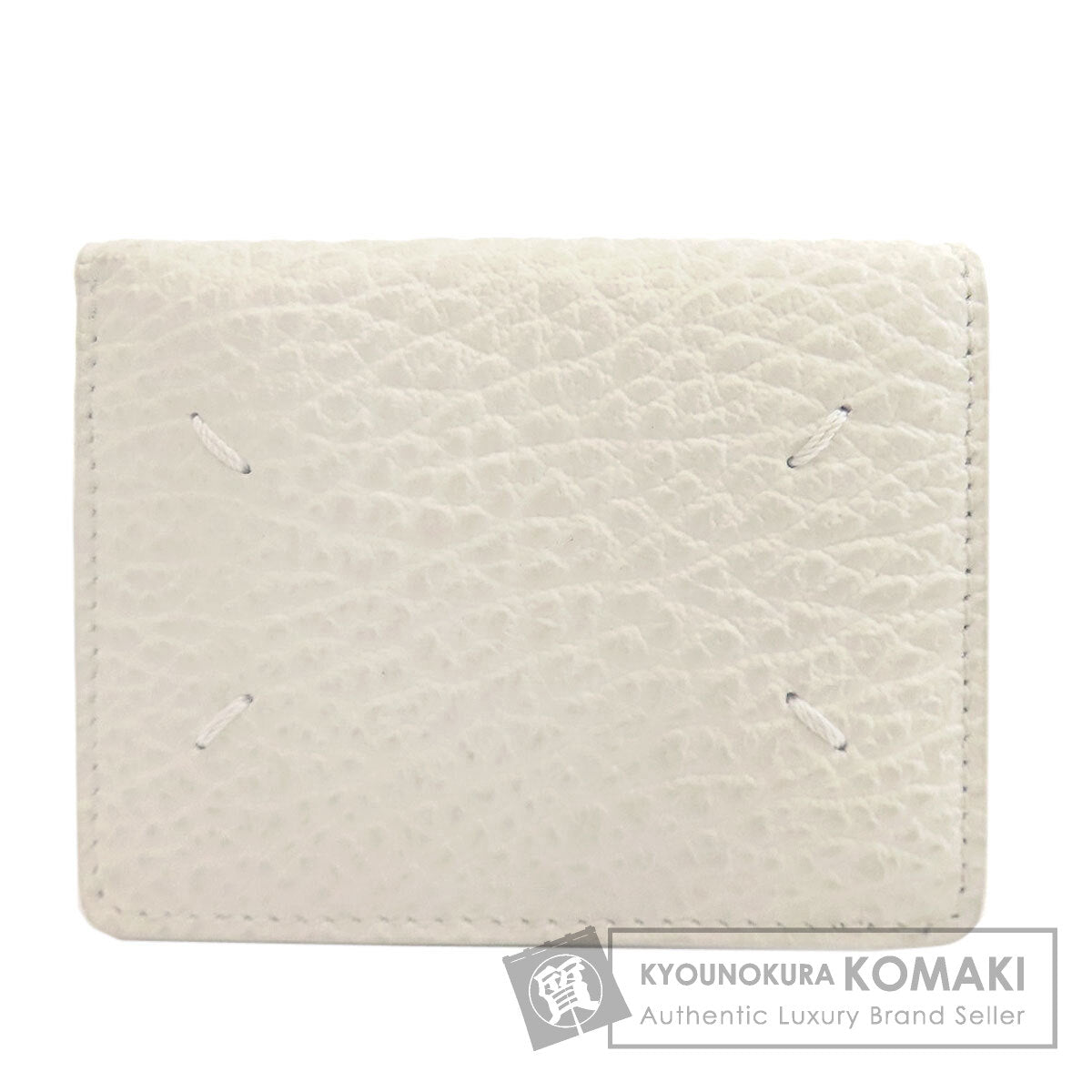 MaisonMargiela メゾン・マルジェラ ロゴ カードケース レザー レディース 中古