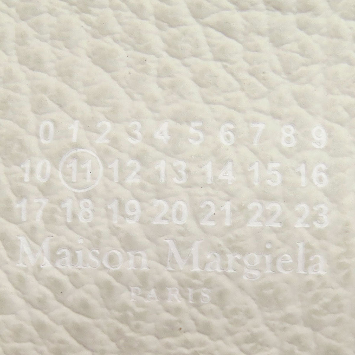 MaisonMargiela メゾン・マルジェラ ロゴ カードケース レザー レディース 中古