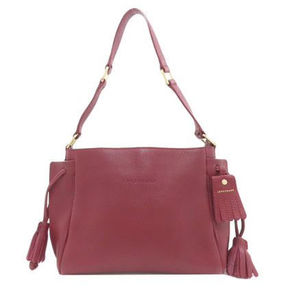 Longchamp ロンシャン ワンショルダー ショルダーバッグ レザー レディース 中古