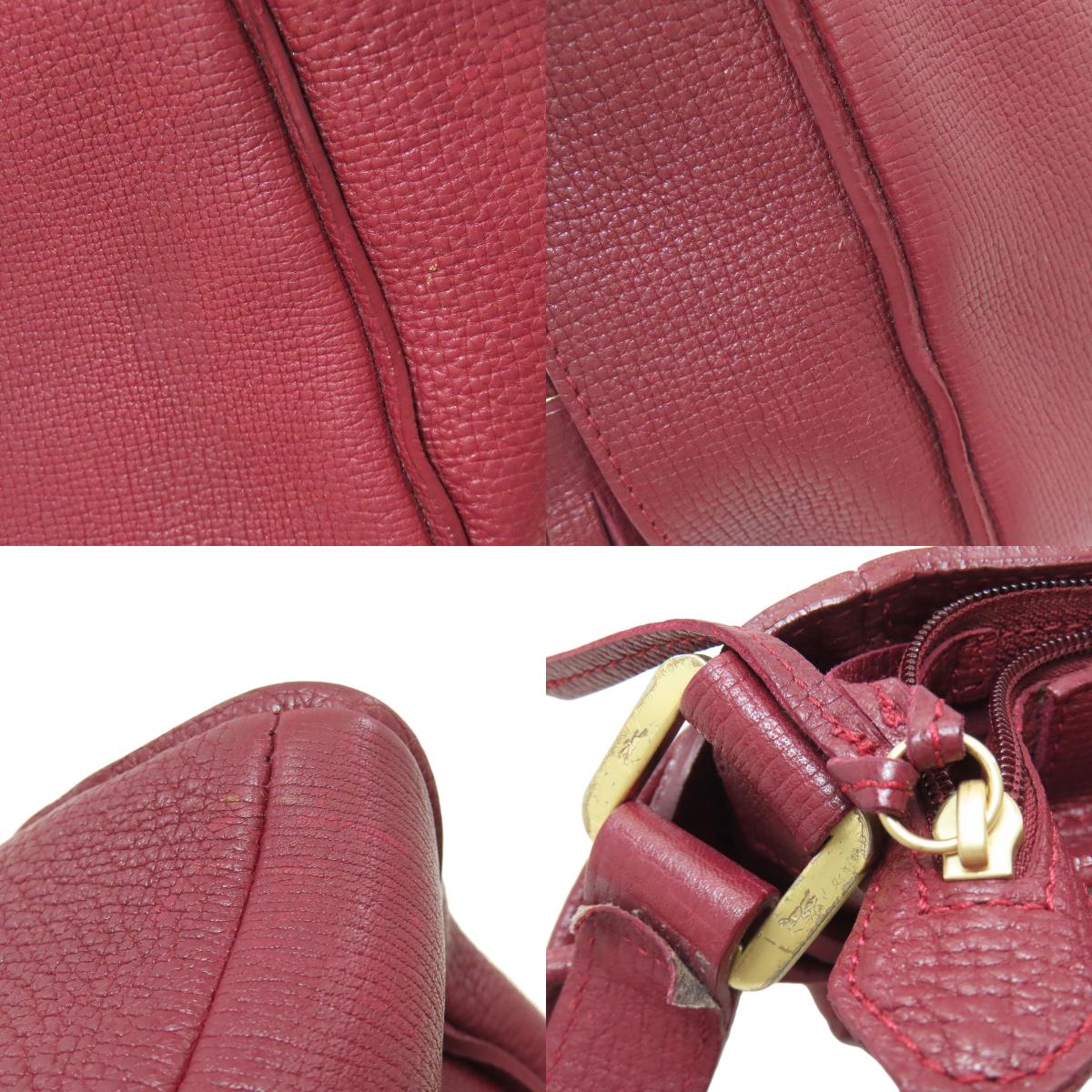 Longchamp ロンシャン ワンショルダー ショルダーバッグ レザー レディース 中古