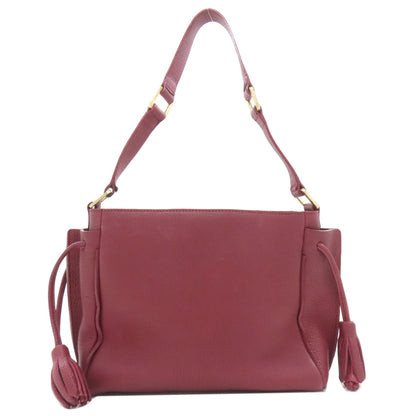 Longchamp ロンシャン ワンショルダー ショルダーバッグ レザー レディース 中古