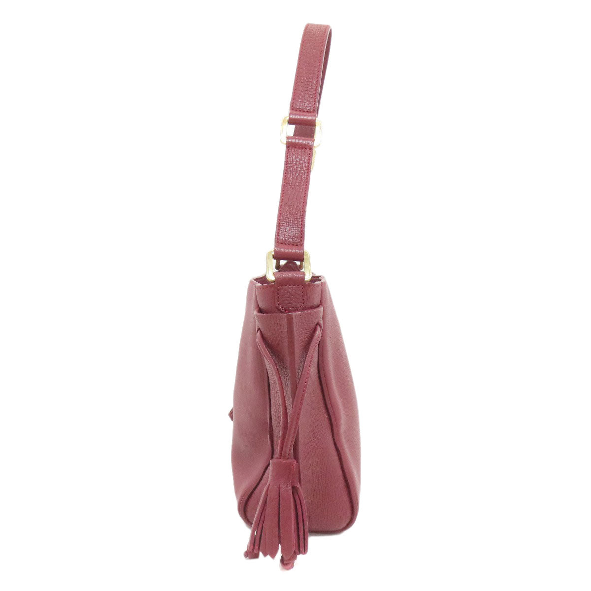Longchamp ロンシャン ワンショルダー ショルダーバッグ レザー レディース 中古