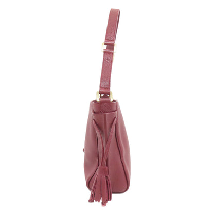 Longchamp ロンシャン ワンショルダー ショルダーバッグ レザー レディース 中古