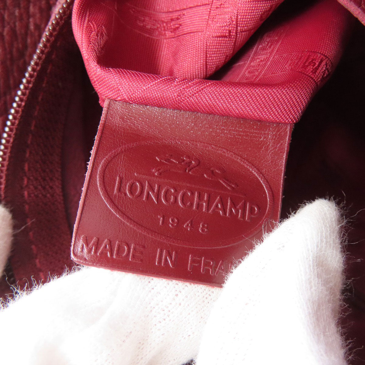 Longchamp ロンシャン ワンショルダー ショルダーバッグ レザー レディース 中古