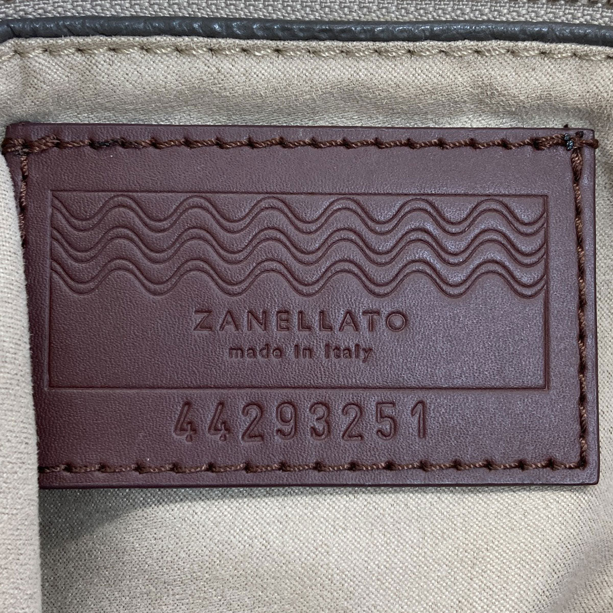 ZANELLATO ザネラート ポスティーナ 2WAY ハンドバッグ レザー レディース 中古