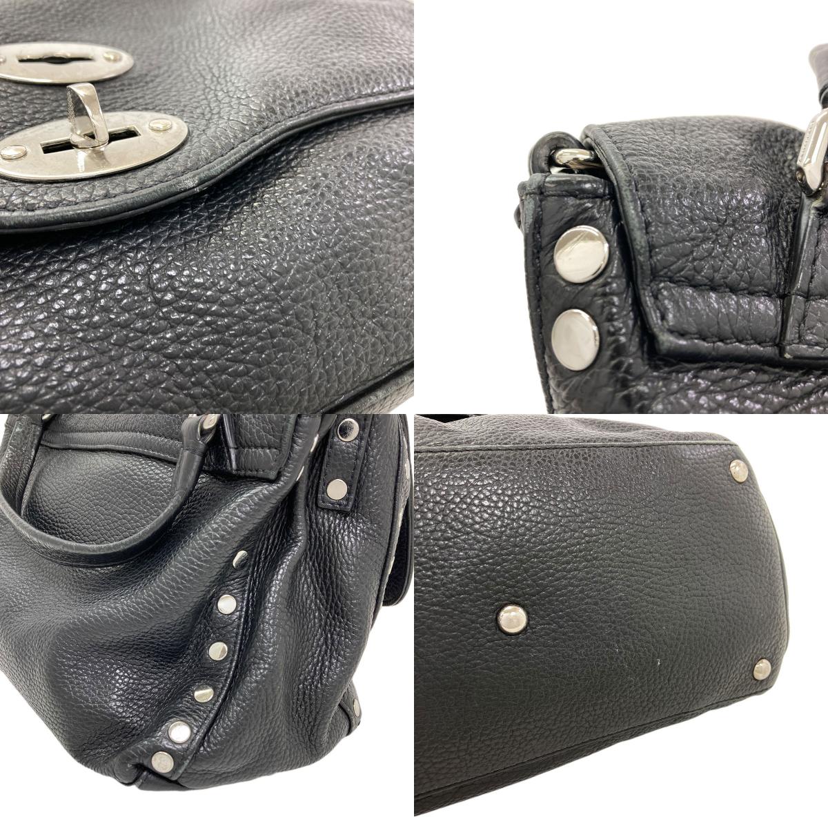 ザネラート ポスティーナ 2WAY ハンドバッグ 中古 商品画像17