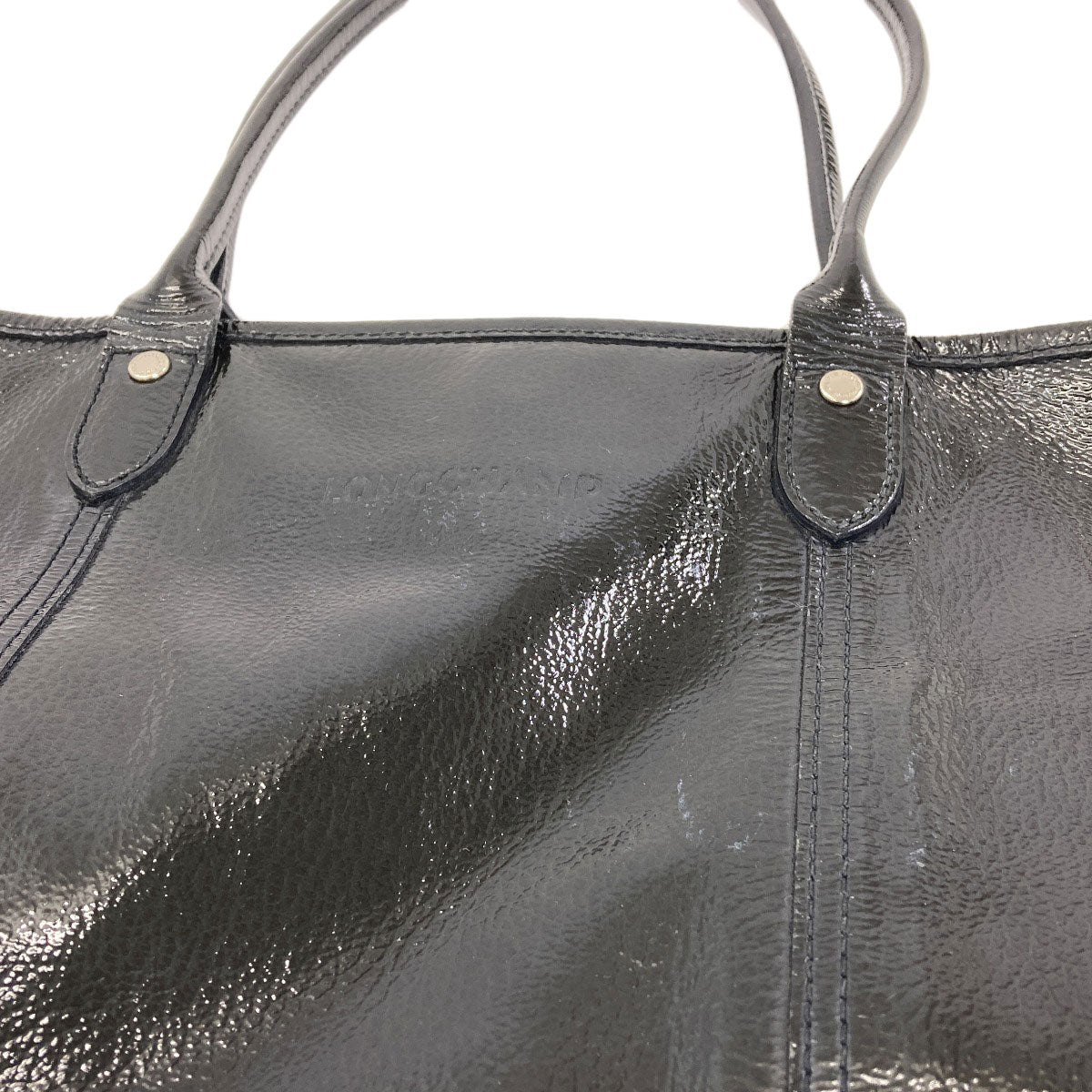 ロンシャン ロゴ トートバッグ 中古 商品画像12