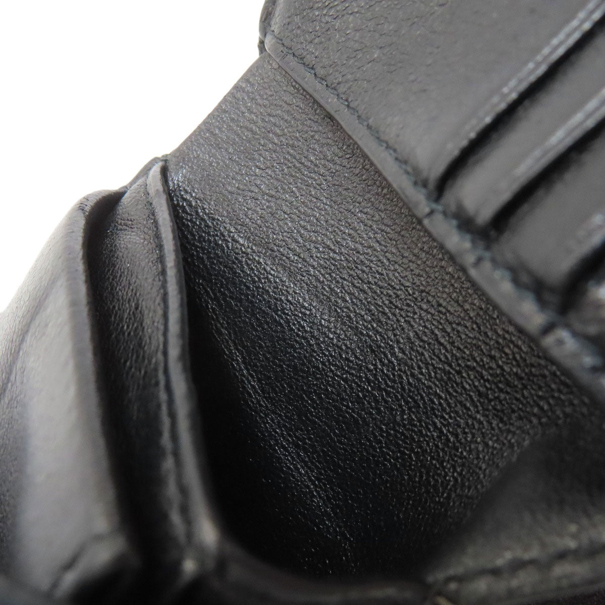 BALENCIAGA バレンシアガ 594315 ロゴ 二つ折り財布（小銭入れあり） レザー メンズ 中古