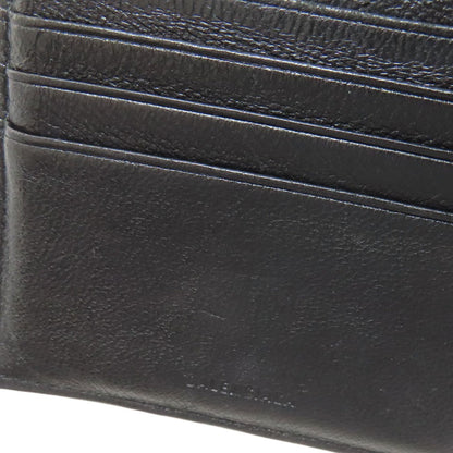 BALENCIAGA バレンシアガ 594315 ロゴ 二つ折り財布（小銭入れあり） レザー メンズ 中古