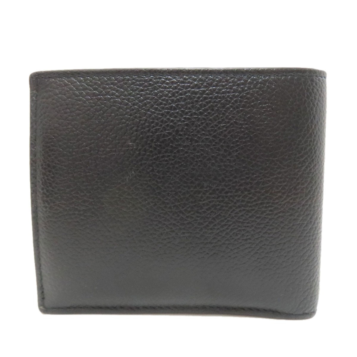 BALENCIAGA バレンシアガ 594315 ロゴ 二つ折り財布（小銭入れあり） レザー メンズ 中古