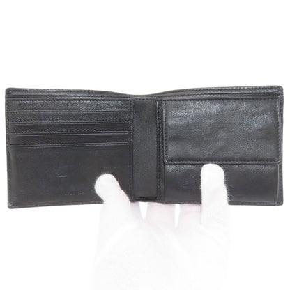 BALENCIAGA バレンシアガ 594315 ロゴ 二つ折り財布（小銭入れあり） レザー メンズ 中古
