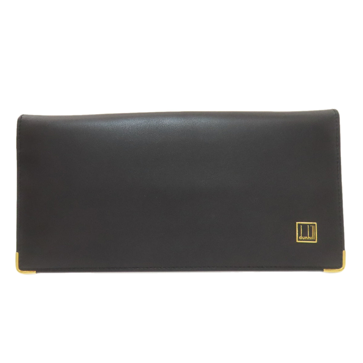 Dunhill ダンヒル ロゴ 長財布（小銭入れあり） レザー メンズ 中古