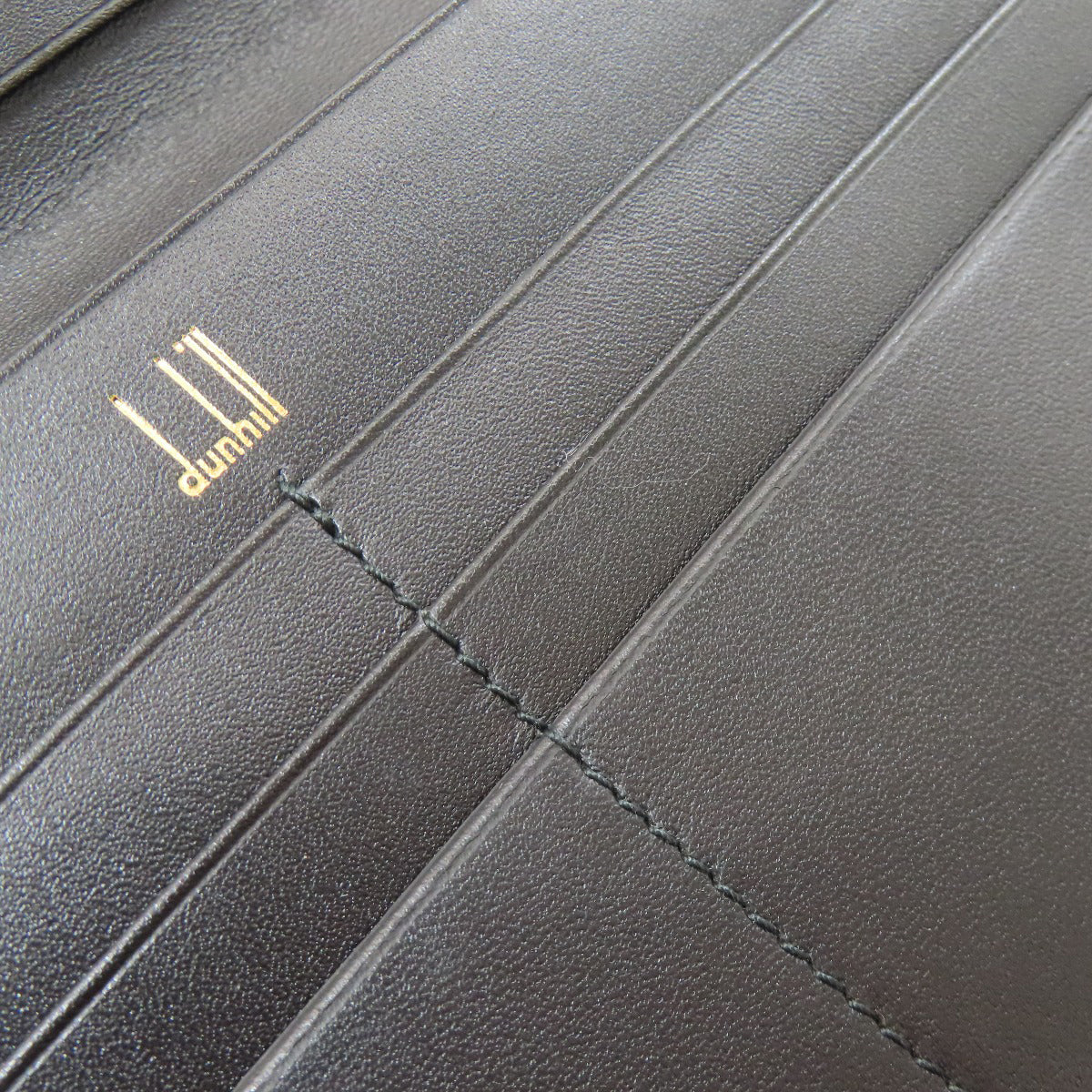 Dunhill ダンヒル ロゴ 長財布（小銭入れあり） レザー メンズ 中古