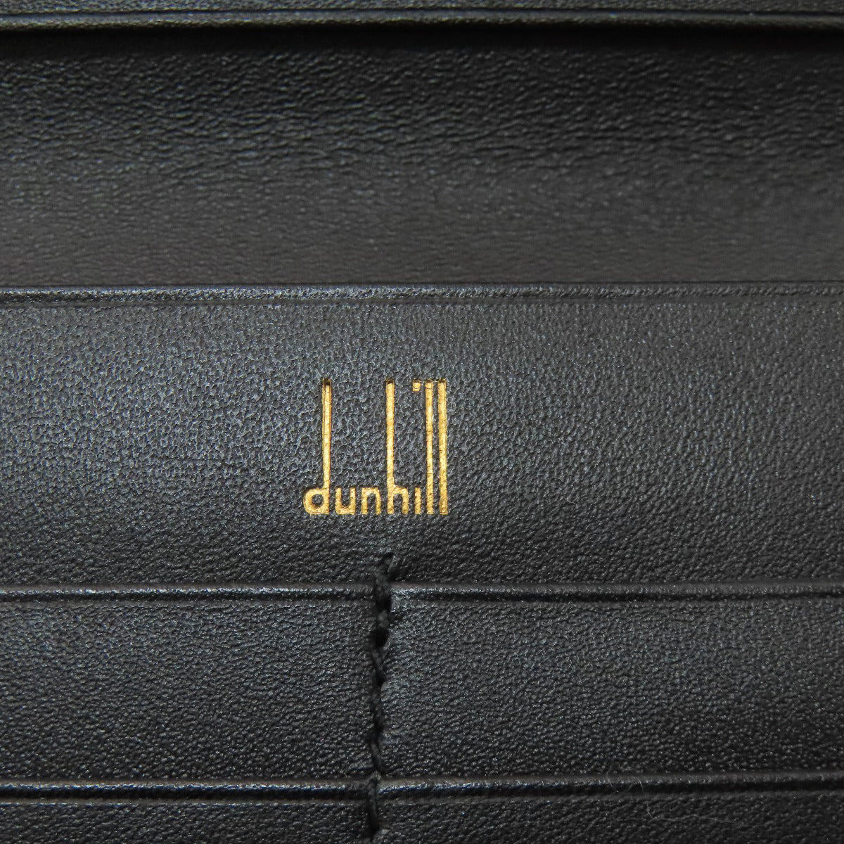 Dunhill ダンヒル ロゴ 長財布（小銭入れあり） レザー メンズ 中古