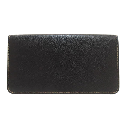 Dunhill ダンヒル ロゴ 長財布（小銭入れなし） レザー レディース 中古
