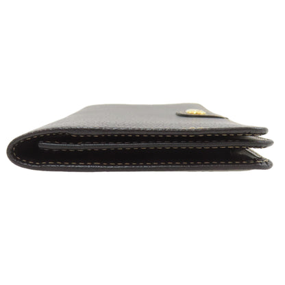 Dunhill ダンヒル ロゴ 長財布（小銭入れなし） レザー レディース 中古