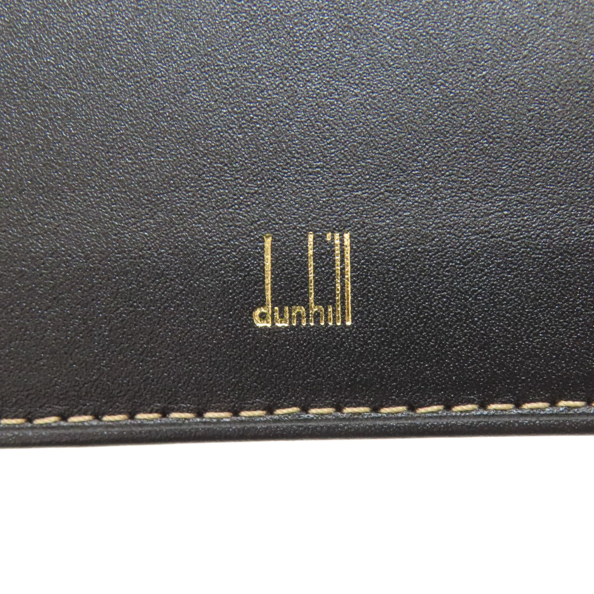 Dunhill ダンヒル ロゴ 長財布（小銭入れなし） レザー レディース 中古