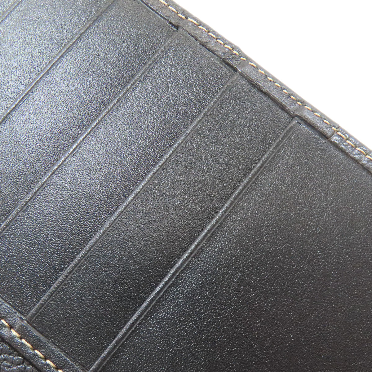Dunhill ダンヒル ロゴ 長財布（小銭入れなし） レザー レディース 中古