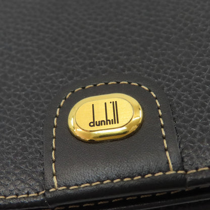 Dunhill ダンヒル ロゴ 長財布（小銭入れなし） レザー レディース 中古