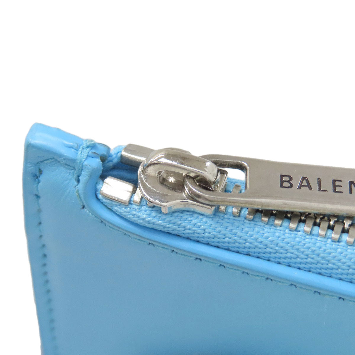 BALENCIAGA バレンシアガ 736734 L字フラグメントケース コインケース カードケース カーフ レディース 中古