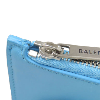 BALENCIAGA バレンシアガ 736734 L字フラグメントケース コインケース カードケース カーフ レディース 中古