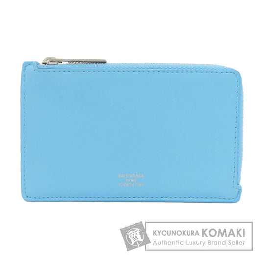 BALENCIAGA バレンシアガ 736734 L字フラグメントケース コインケース カードケース カーフ レディース 中古