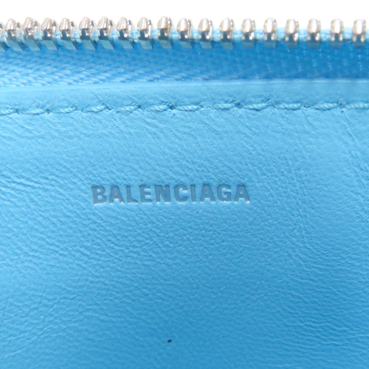 BALENCIAGA バレンシアガ 736734 L字フラグメントケース コインケース カードケース カーフ レディース 中古