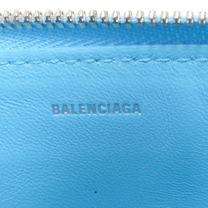 BALENCIAGA バレンシアガ 736734 L字フラグメントケース コインケース カードケース カーフ レディース 中古