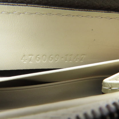 GUCCI グッチ 476069 クイーンマーガレット　ビー 長財布（小銭入れあり） パイソン レディース 中古