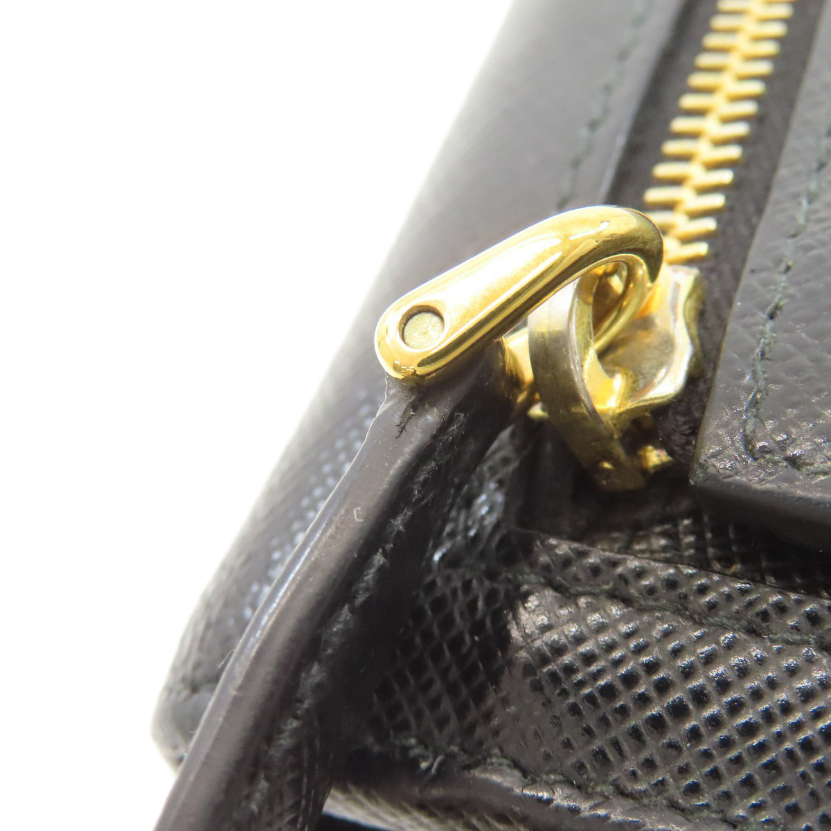 PRADA プラダ ロゴ金具 長財布（小銭入れあり） サフィアーノ レディース 中古