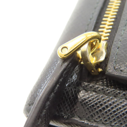 PRADA プラダ ロゴ金具 長財布（小銭入れあり） サフィアーノ レディース 中古