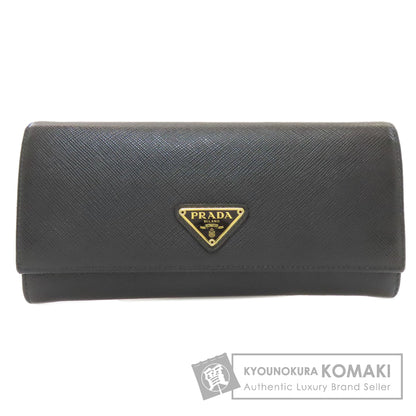 PRADA プラダ ロゴ金具 長財布（小銭入れあり） サフィアーノ レディース 中古