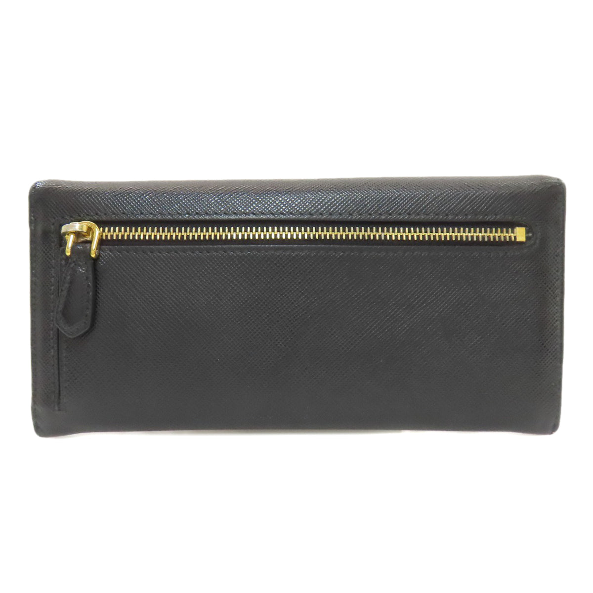 PRADA プラダ ロゴ金具 長財布（小銭入れあり） サフィアーノ レディース 中古