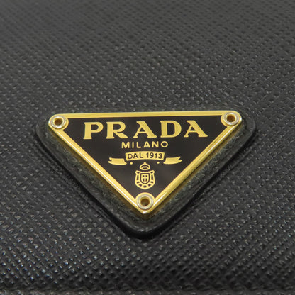 PRADA プラダ ロゴ金具 長財布（小銭入れあり） サフィアーノ レディース 中古