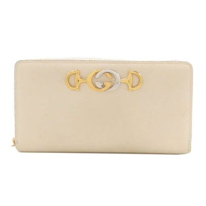 GUCCI グッチ 570661 ズゥミ 長財布（小銭入れあり） レザー レディース 中古