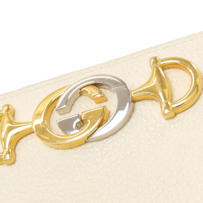 GUCCI グッチ 570661 ズゥミ 長財布（小銭入れあり） レザー レディース 中古