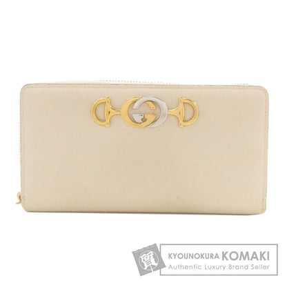 GUCCI グッチ 570661 ズゥミ 長財布（小銭入れあり） レザー レディース 中古