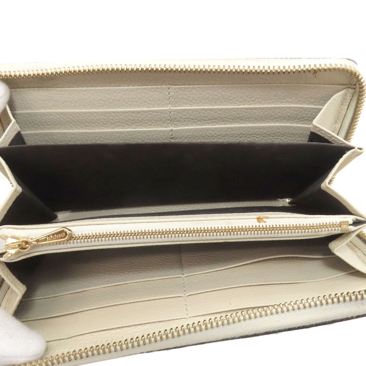 GUCCI グッチ 570661 ズゥミ 長財布（小銭入れあり） レザー レディース 中古