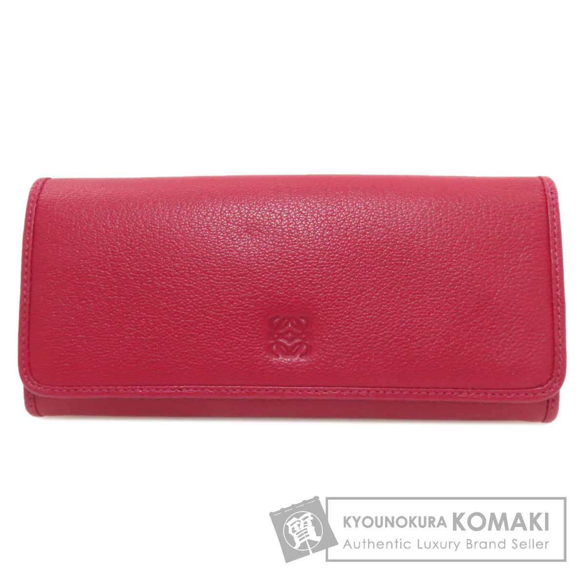 LOEWE ロエベ アナグラム 長財布（小銭入れあり） カーフ レディース 中古