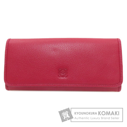 LOEWE ロエベ アナグラム 長財布（小銭入れあり） カーフ レディース 中古
