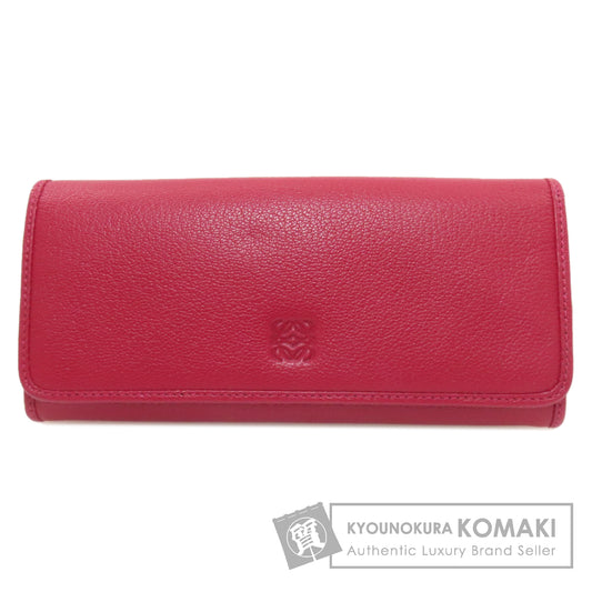 LOEWE ロエベ アナグラム 長財布（小銭入れあり） カーフ レディース 中古