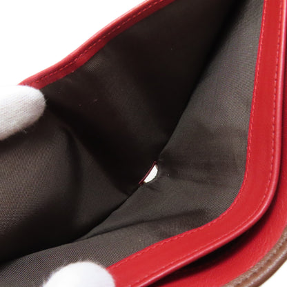 BALLY バリー バリーストライプ 二つ折り財布（小銭入れあり） レザー レディース 中古