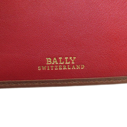 BALLY バリー バリーストライプ 二つ折り財布（小銭入れあり） レザー レディース 中古